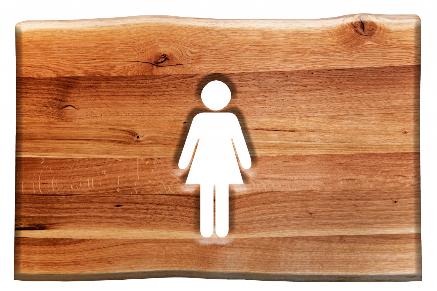 Restroom sign